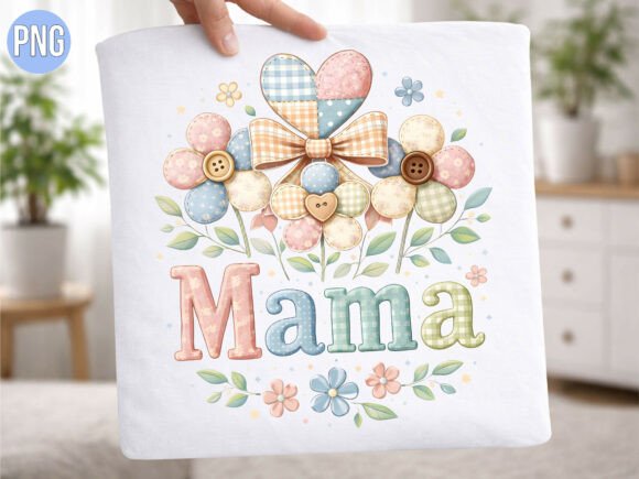 Download Country Patchwork Mama Flower Easter PNG - Country patchwork Collection
