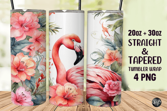 Download Watercolor Colorful Flamingo Tumbler PNG - Flamingo tumbler png Collection