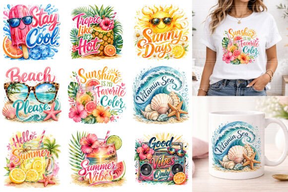 Download Summer Beach Sublimation PNG - Sublimation png Collection