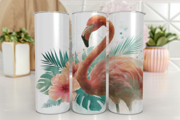 Download Flamingo Tumbler Png,20 Oz Skinny - Flamingo tumbler png Collection
