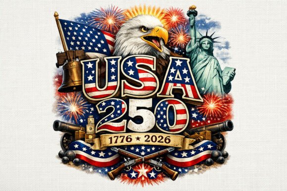 Download USA 250 Patriotic Sublimation PNG Design - Sublimation png Collection